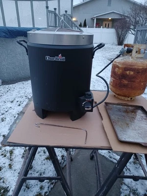 Char - Freidora de pavo a la parrilla Foto 1 de 3