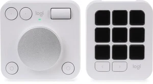 Consola creativa Logitech MX interfaz de escritorio personalizable - gris pálido - Imagen 1 de 11