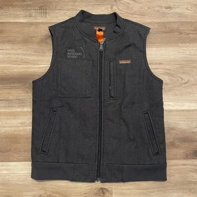 Chaleco de trabajo Patagonia para todas las estaciones de lona cáñamo para hombre medio oscuro gris ceniza Foto 1 de 4