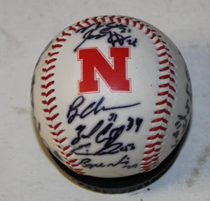 2008 Nebraska Cornhuskers (NCAA) Team Sign/Signed Baseball Johnny Dorn - Bild 1 von 4