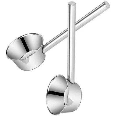  2 Pcs Cucchiaio Acciaio Inox Mestolo Per L'acqua Da Cucina Grande - Immagine 1 di 4