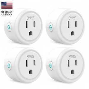 4 Pack Gosund Mini Smart Plug, WiFi Outlet Works with Alexa and Google Home - Picture 1 of 9