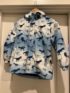 Top&Sky Kinder Gr. 140 cm 8-10 Jahre Full Zip Dinosaurier Windbreaker Jacke gefüttert - Bild 1 von 5