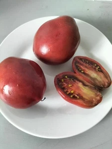 Tomato Purple Russian 25 Seeds - BUY ONE GET ONE FREE - Picture 1 of 3