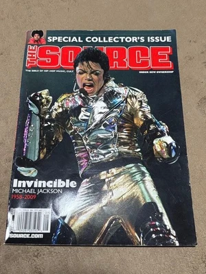 The Source Magazine Michael Jackson Tribute Issue Hip Hop Special Collectors - Image 1 of 4