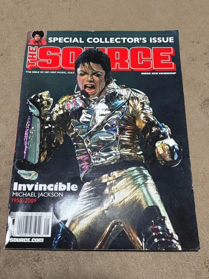 The Source Magazine Michael Jackson Tribute Issue Hip Hop Special Collectors - Image 1 of 4