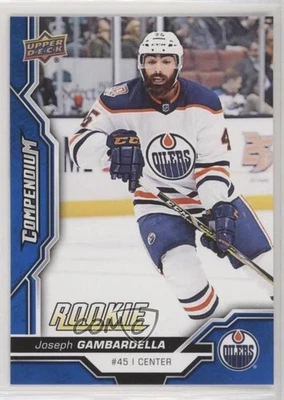 2018-19 Upper Deck Compendium Rookies Blue Joseph Gambardella #823 Rookie RC - Image 1 of 2