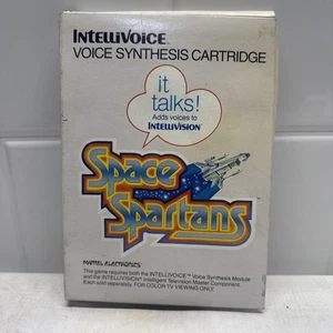 1982 MatteI Intellivoice Space Spartans Voice Synthesis Game Intellivision - Picture 1 of 6