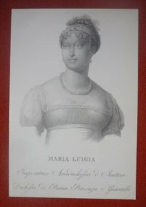 RITRATTO MARIA LUIGIA D'AUSTRIA NUM.677/1000 - Foto 1 di 2