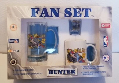  #2 Rusty Wallace Fan Set by Hunter - Beer Mug, Coffee Mug and Shot Glass - Image 1 of 4