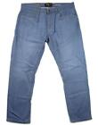 Copper & Oak Mens Jeans 34x30 Slim Straight Stretch Zip Fly Blue Medium Wash $65