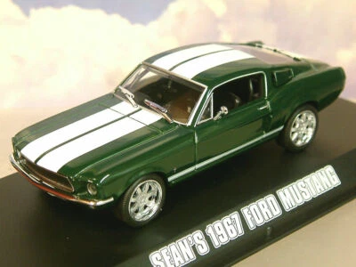 GREENLIGHT DIECAST 1/43 SEANS 1967 FORD MUSTANG FAST & FURIOUS TOKYO DRIFT 86211 - Image 1 of 2