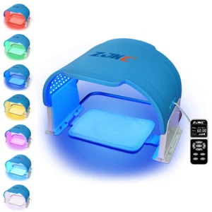 ZJKC 7 Colors Red Light Therapy Face Mask Device Phototherapy for Firm Skin Acne - Picture 1 of 11