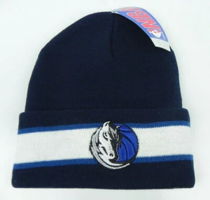 Dallas Mavericks NBA Vintage Adidas Cuffed Knit Beanie Winter Ski Cap Mütze NEU! - Bild 1 von 2