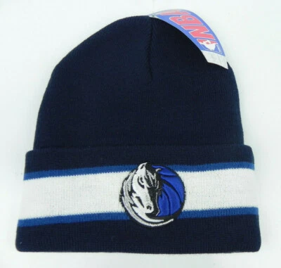 DALLAS MAVERICKS NBA VINTAGE ADIDAS GORRO DE PUNTO CON PUÑOS INVIERNO GORRA DE ESQUÍ SOMBRERO ¡NUEVO! Foto 1 de 2