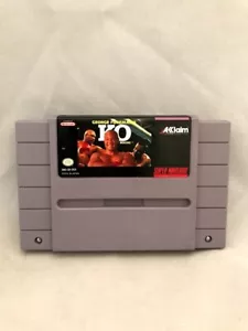 George Foreman's KO Boxen - locker - GUT - Super Nintendo - Bild 1 von 1