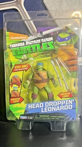 Teenage Mutant Ninja Turtles Head Droppin Leonardo Nickelodeon 2015 Playmates - Picture 1 of 2