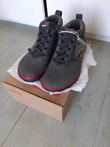 Camper Peu Pista Gore-Tex women's shoes Euro size 38/ Aus size 7.5 Grey with red - Picture 1 of 3