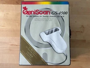 Genius GeniScan GS-4500 ISA Card Scanner, Manuals & Floppy (1989) - Photo 1/13