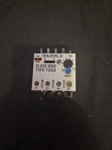 SQUARE D 9065 TD 0.8-1.2A THERMAL OVERLOAD RELAY. NEW. With Original Packaging. - Picture 1 of 4