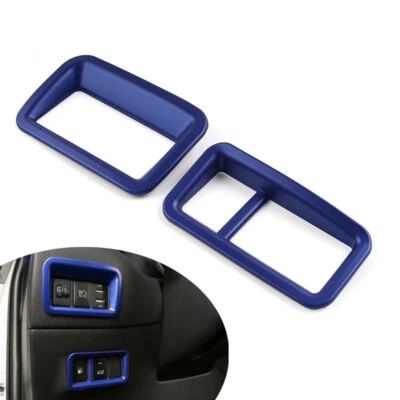 2pcs LHD Headlight Adjustment Switch Button Cover Trim For Toyota CHR 2016-2023 - Image 1 of 4