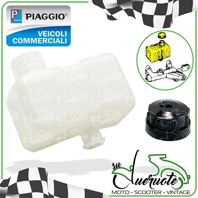 SERBATOIO OLIO VASCHETTA POMPA FRENI APE 50 FL FL2 EUROPA MIX RST CAR P2 220 MAX - Immagine 1 di 4