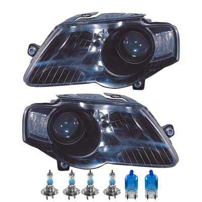 Scheinwerfer Set elektrisch inkl. OSRAM Lampen H7 für VW Passat Variant 3C5 3C2 - Bild 1 von 4