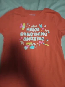 Cat And Jacket Girls T Shirts Size M 7/8 Set Of 4 Shirts - Picture 1 of 7
