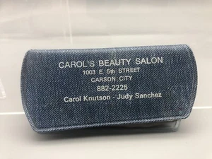 Kit Manicure e Cucito Promo Pubblicità Vintage Carson City NV Beauty Salon - Foto 1 di 4