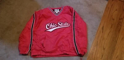 俄亥俄州立大学复古 Steve & Barry's 拉过夹克,尺寸 L — 第 1/4 张图片