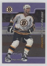 2001-02 ITG Be A Player Signature Series Certified Purple /50 Joe Thornton #C-21
