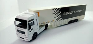 Majorette MAN TGX RENAULT SPORT WRC Team Truck 1/64 (10.2 Inches) Open Door - Picture 1 of 19