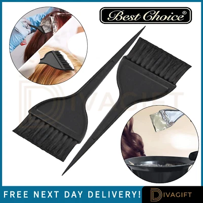 Juego de cepillos para colorear el cabello kit de tinte blanqueador salón peine de belleza 1 pieza 2 piezas 4 piezas 12 piezas Foto 1 de 4