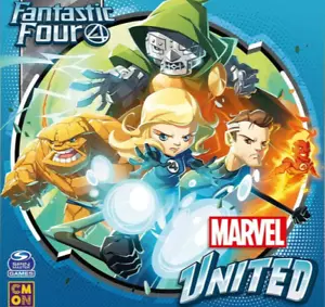 Marvel United Fantastic Four 4 Expansión Kickstarter Especial SELLADO - Imagen 1 de 2