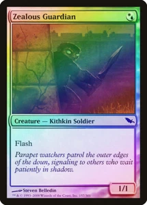 Zealous Guardian Foil Shadowmoor MTG Magic the Gathering NM 2Fire Games - Picture 1 of 1