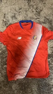 Costa Rica Football Shirt 2016 2017 Jersey New Balance Size L - Picture 1 of 5
