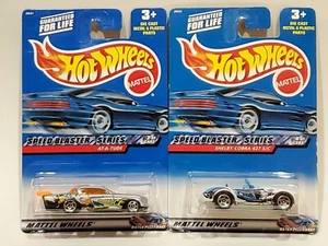 Hot Wheels Speed Blaster 2000 serie - Shelby Cobra 427 S/C y AT-A-TUDE - Imagen 1 de 12