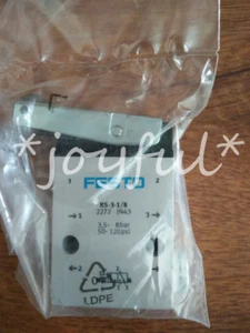 One New Festo RS-3-1/8 2272 Roller Lever Valve - Picture 1 of 7