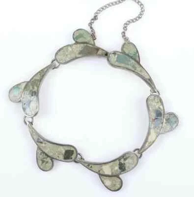 Vintage Taxco, Mexican Sterling Silver Jewelry Bracelet - Image 1 of 4