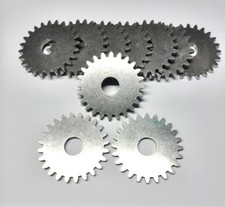 Edelstahl Zahnräder Ø 50 mm Grillantrieb Grillzubehör Zahnrad 12 mm Bohrung