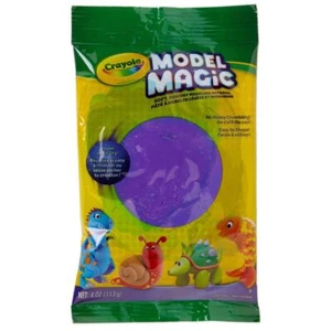 Crayola Model Magic Purple, Modeling Clay At Home Crafts for Kids, 4 oz - Picture 1 of 1