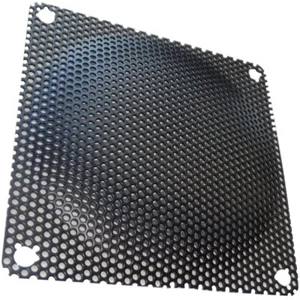 - C15149-2 x Schwarz - schutzgitter - lüftungsgitter - 92x92mm - Ventilation ... - Afbeelding 1 van 2