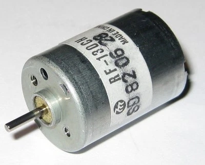 Motor DC para electrodomésticos pequeños Mabuchi RF-130 - 6 VDC - 8.100 RPM - RF-130CH-12250 Foto 1 de 4