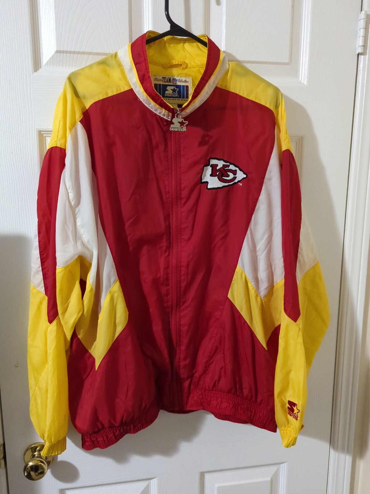 Starter Kansas City Chiefs Windbreaker 