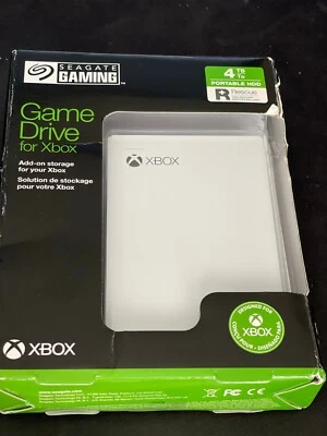 Seagate Game Drive for Xbox Game Pass Special Edition 4TB - White (STEA4000407) - Image 1 of 4
