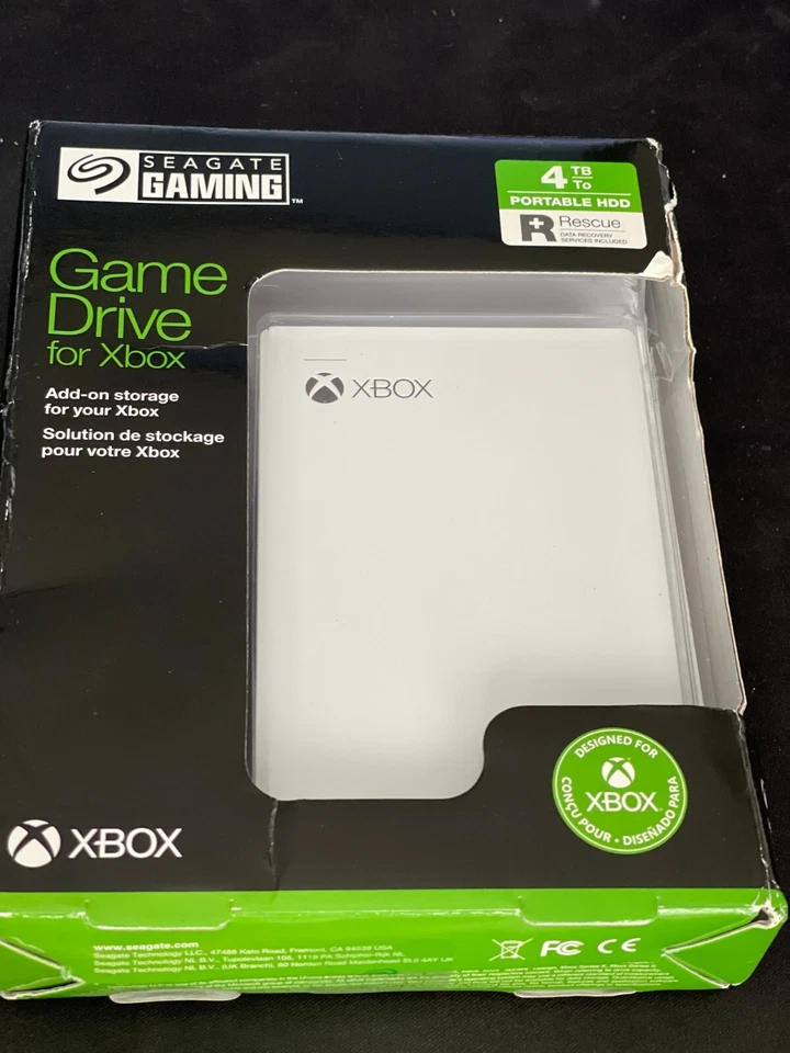 Seagate Game Drive for Xbox Game Pass Special Edition 4TB - White (STEA4000407) - Image 1 of 4