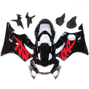 Fairings ABS Plastics Cowling Red Black Bodywork for CBR600F4 1999 2000 Honda - Foto 1 di 6