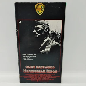 Heartbreak Ridge (VHS, 1990) - Clint Eastwood Action War Movie, getestet, gut - Bild 1 von 4