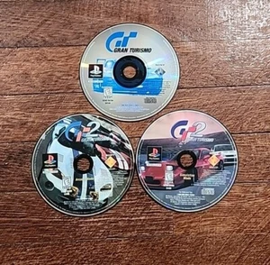 Gran Turismo, Gran Turismo 2 Ps1 Game Lot Discs Only Sony 1999 - Picture 1 of 5