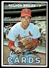 1967 Topps Nelson Briles St. Louis Cardinals #404 